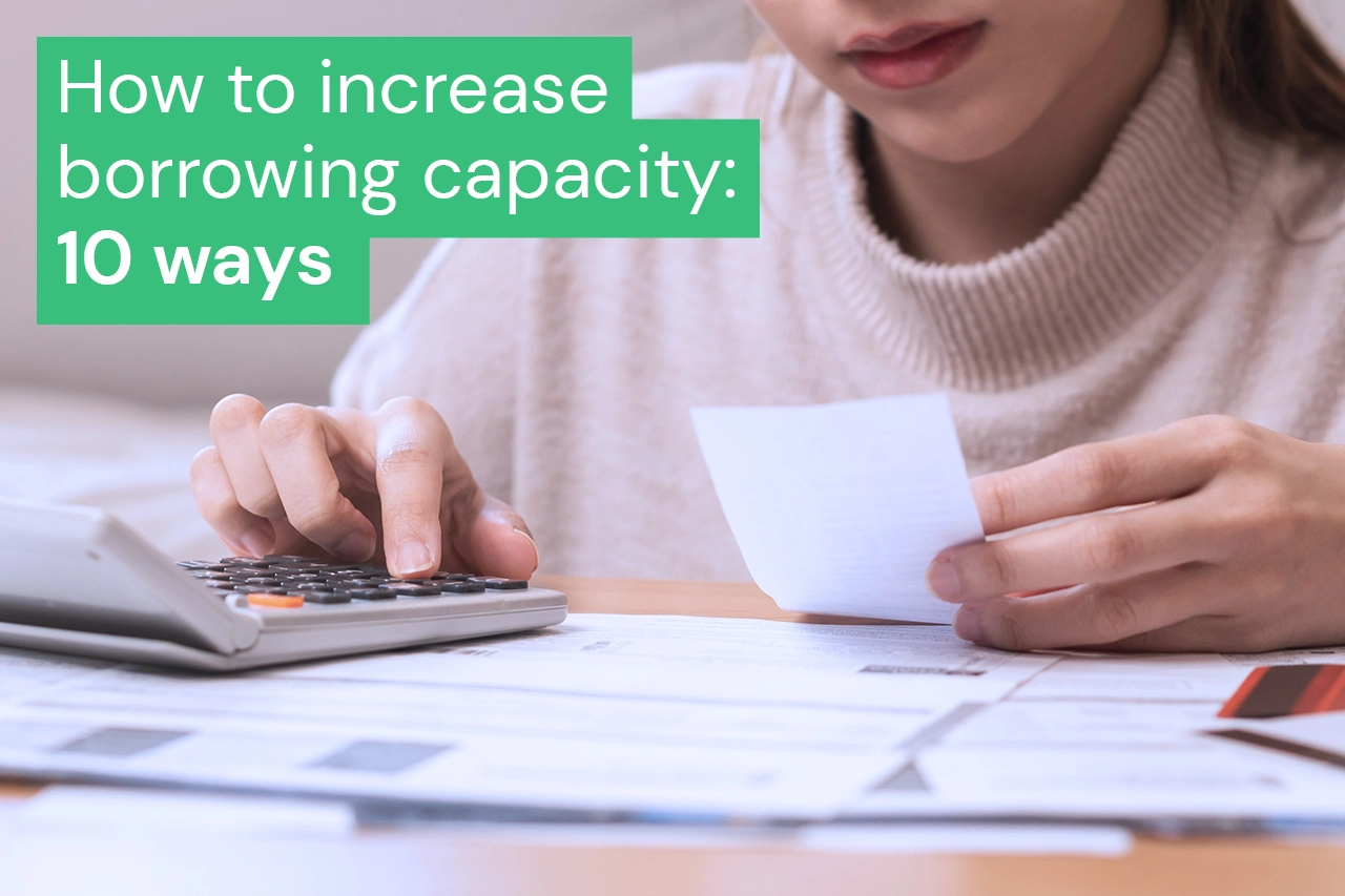 Increase borrowing capacity banner